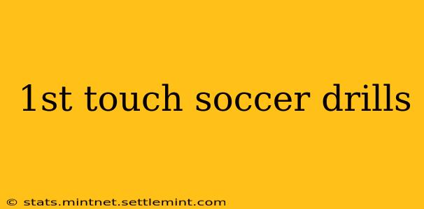 1st touch soccer drills