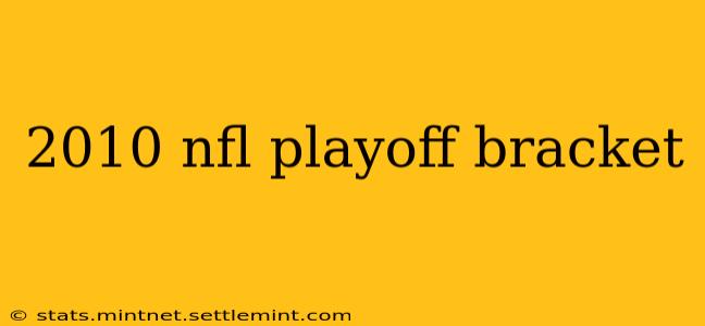 2010 nfl playoff bracket